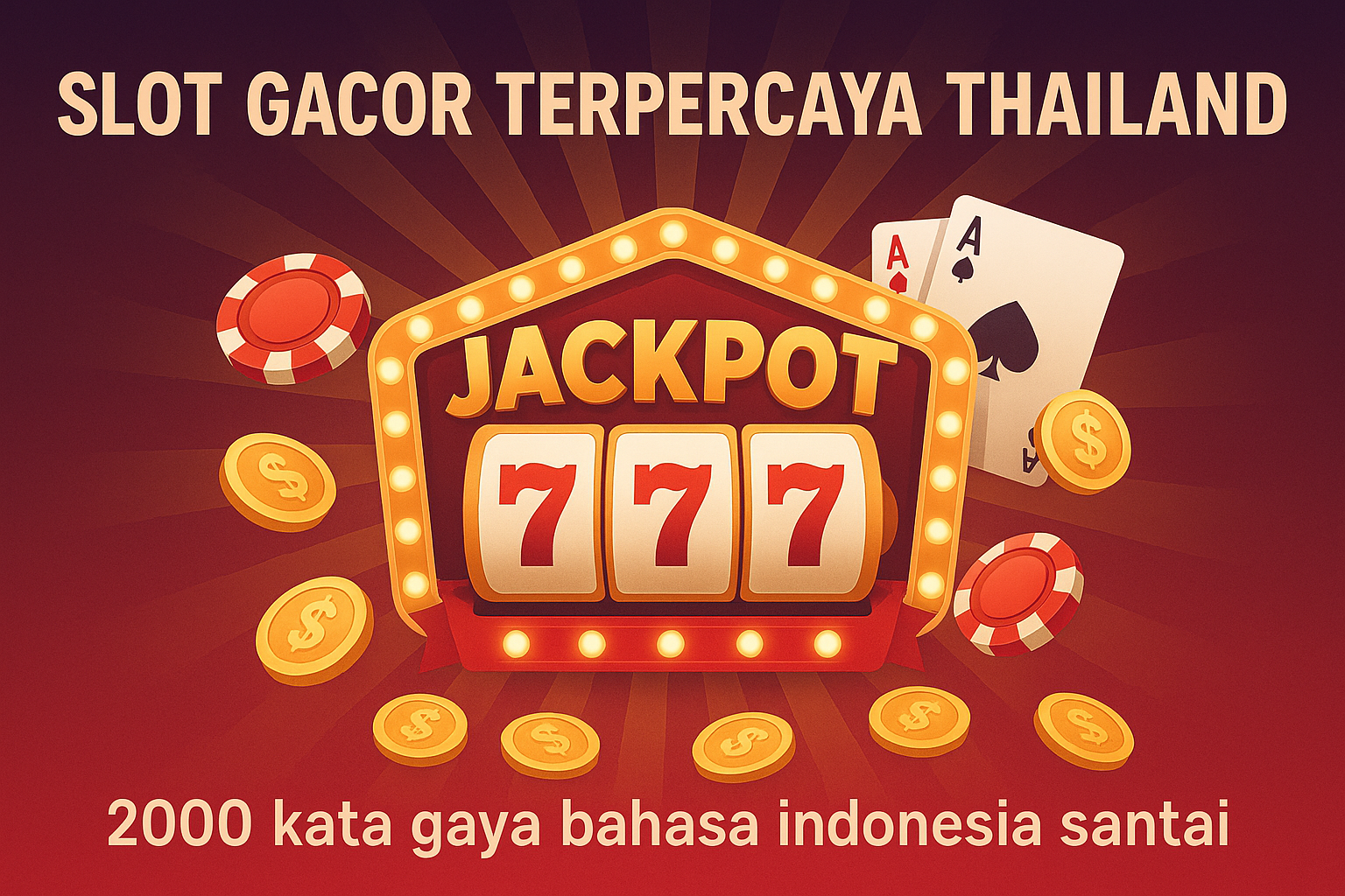 Slot Gacor Terpercaya Thailand – Sensasi Main Slot Paling Seru di Negeri Gajah Putih